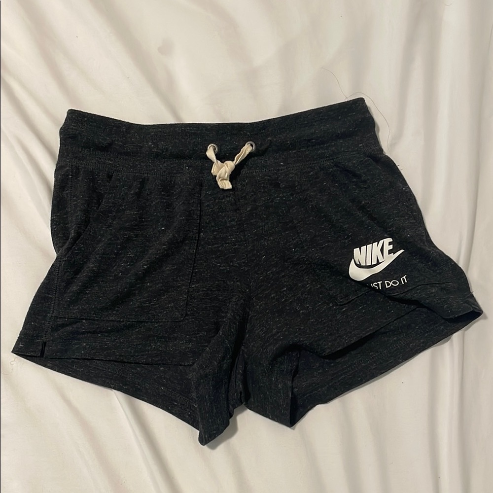 Nike Black Athletic Shorts Lightweight Running Style